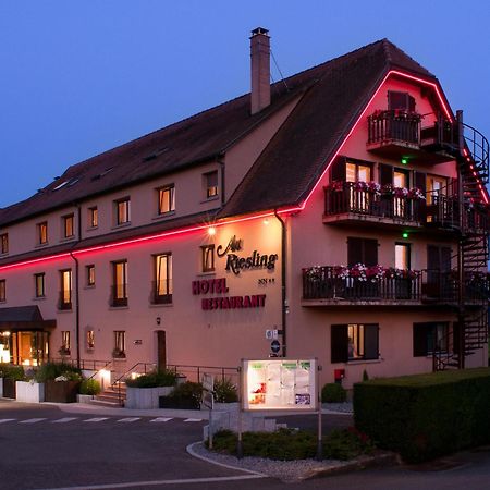 Hotel Restaurant Au Riesling Zellenberg Exteriör bild